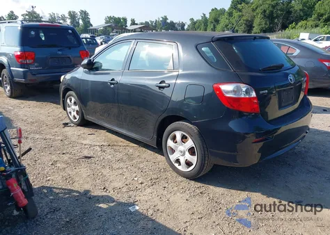 2009 Toyota Matrix из США, поврежденный, VIN 2T1KU40E69C092220